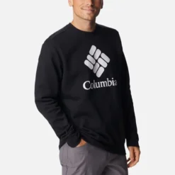 Columbia Men's Trek™ Crew Sweatshirt Black -Canterbury Shop 1957933 017 a3