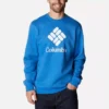 Columbia Men's Trek™ Crew Sweatshirt Bright Indigo Heather