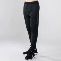 Men's Cody Hybrid Skinny Tracksuit Bottoms Black / Red / Grey