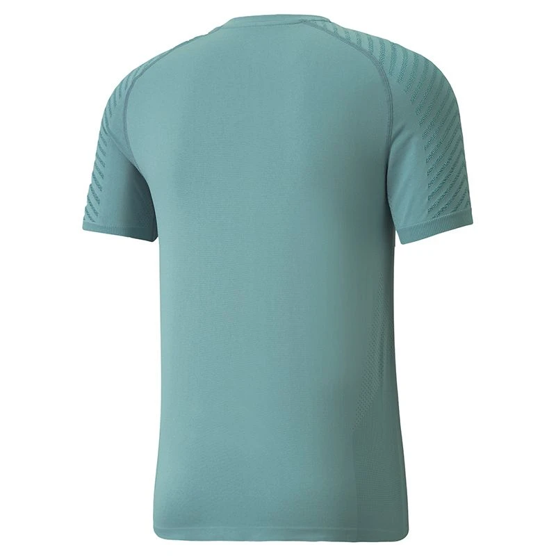 Puma Men's Formknit Seamless Training T-Shirt Mineral Blue 4 Puma Men's Formknit Seamless Training T-Shirt Mineral Blue - Image 4