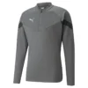Puma Men's Training 1/4 Zip Top Smoked Pearl / Black / Silver