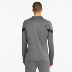 Puma Men's Training 1/4 Zip Top Smoked Pearl / Black / Silver 11 Puma Men's Training 1/4 Zip Top Smoked Pearl / Black / Silver -Canterbury Shop 657375 13 mod02