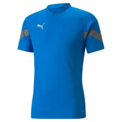 Puma Men's TeamFINAL Training Jersey Electric Blue Lemonade / Smoked Pearl / Silver -Canterbury Shop 657379 02