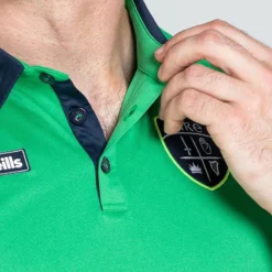 Men's Corey Éire Polo Shirt Green / Marine / Green -Canterbury Shop am3a0028 1