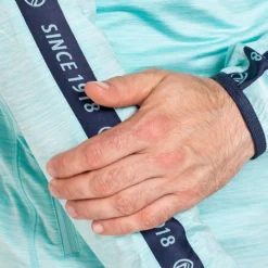 Men's Defender Brushed Half Zip Top Green / Marine / Green -Canterbury Shop am3a0039