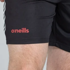 Men's Dolmen Training Shorts Black / Red / White -Canterbury Shop am3a0066