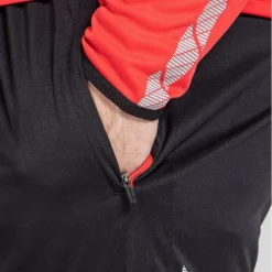 Men's Cody Training Shorts Black / Red / Grey -Canterbury Shop am3a0101 1