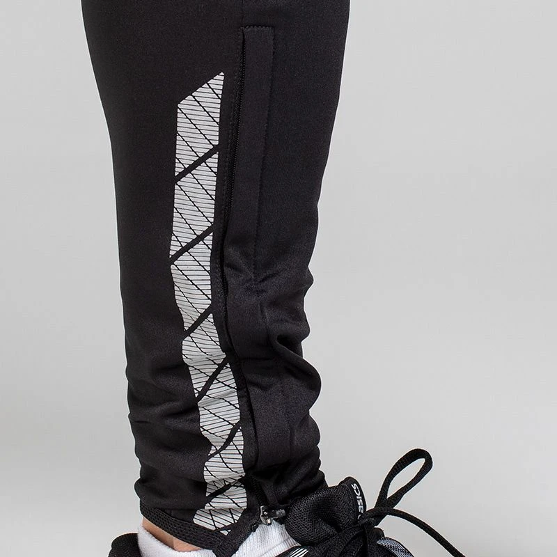 Men's Cody Brushed Skinny Tracksuit Bottoms Black / Red / Grey 7 Men's Cody Brushed Skinny Tracksuit Bottoms Black / Red / Grey - Image 7