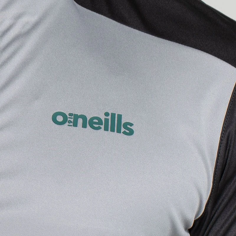 Men's Zack Half Zip Midlayer Top Grey / Black / Green 5 Men's Zack Half Zip Midlayer Top Grey / Black / Green - Image 5