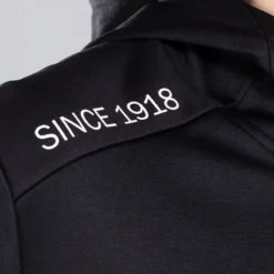 Men's Zack Fleece Pullover Hoodie Black / Dark Grey / Silver -Canterbury Shop am3a0272