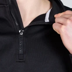 Men's Zack Half Zip Top Black / Silver 10 Men's Zack Half Zip Top Black / Silver -Canterbury Shop am3a0304