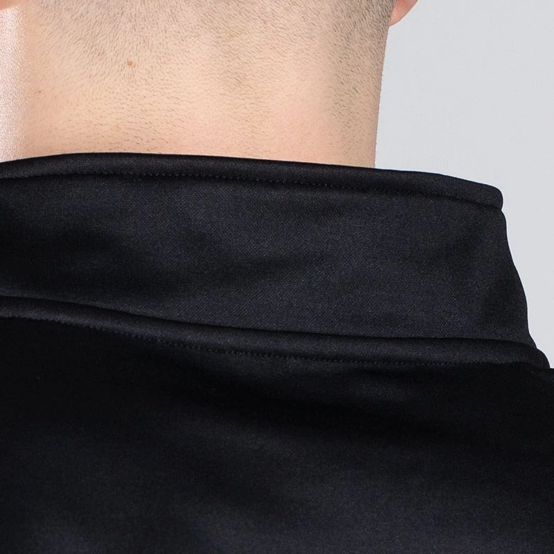 Men's Zack Half Zip Top Black / Silver 5 Men's Zack Half Zip Top Black / Silver - Image 5