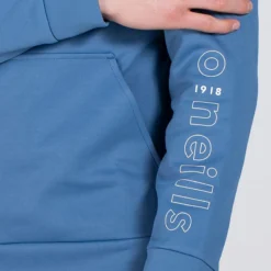 Men's Zack Technical Fleece Half Zip Top Blue / Silver -Canterbury Shop am3a0306