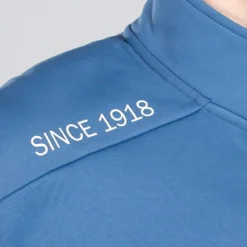 Men's Zack Technical Fleece Half Zip Top Blue / Silver -Canterbury Shop am3a0307