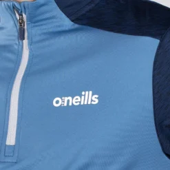 Men's Zack Brushed Half Zip Top Blue / Marine -Canterbury Shop am3a0329