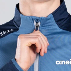 Men's Zack Brushed Half Zip Top Blue / Marine -Canterbury Shop am3a0330