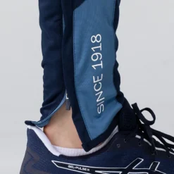 Men's Zack Brushed Skinny Tracksuit Bottoms Marine / Blue / Silver -Canterbury Shop am3a0344