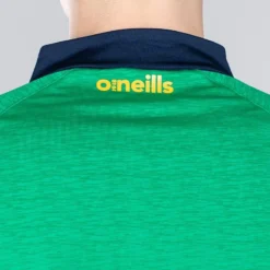 Men's Ohio Éire Brushed Half Zip Top Green / Marine / Amber -Canterbury Shop am3a0392 1