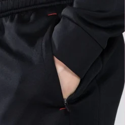 Men's Cody Hybrid Skinny Tracksuit Bottoms Black / Red / Grey -Canterbury Shop am3a0424