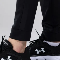 Men's Cody Hybrid Skinny Tracksuit Bottoms Black / Red / Grey -Canterbury Shop am3a0426