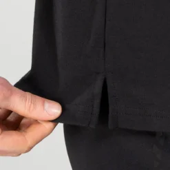 Men's Pima Cotton Polo Shirt Black -Canterbury Shop am3a1621