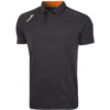 Men's Aspen Polo Marl Black / Tangerine