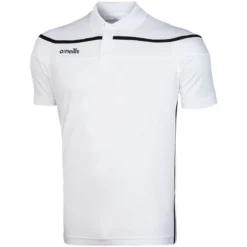 Men's Auckland Polo Shirt White / Black