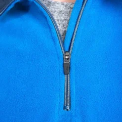 Trespass Men's Half Zip Microfleece Blackford Bright Blue -Canterbury Shop blackford maflmfn10001 bbl m23