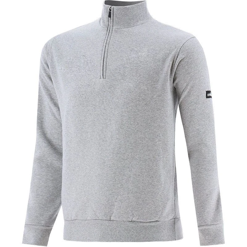 Men's Breaker Half Zip Fleece Grey 1 Men's Breaker Half Zip Fleece Grey