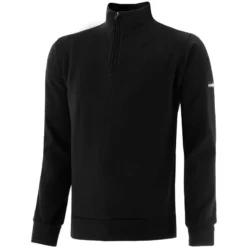 Men's Breaker Half Zip Fleece Black
