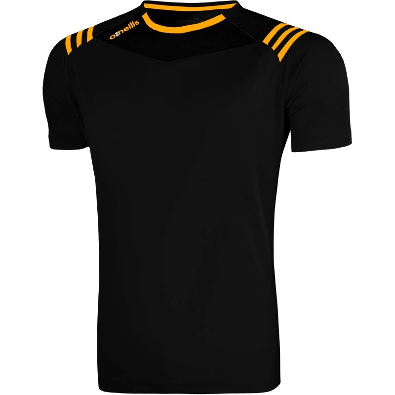 Men's Colorado T-Shirt Black / Amber 1 Men's Colorado T-Shirt Black / Amber
