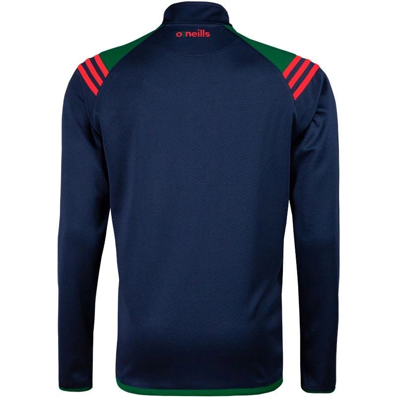 Men's Colorado Half Zip Squad Top Marine / Bottle / Red 2 Men's Colorado Half Zip Squad Top Marine / Bottle / Red - Image 2