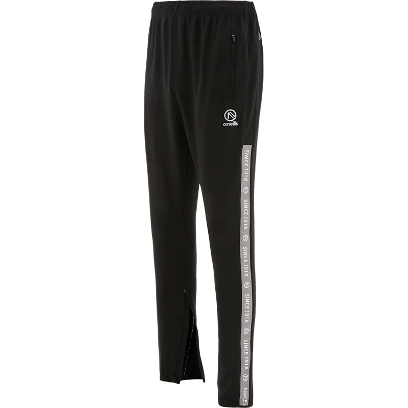 Men's Defender Hybrid Skinny Tracksuit Bottoms Black / White 1 Men's Defender Hybrid Skinny Tracksuit Bottoms Black / White