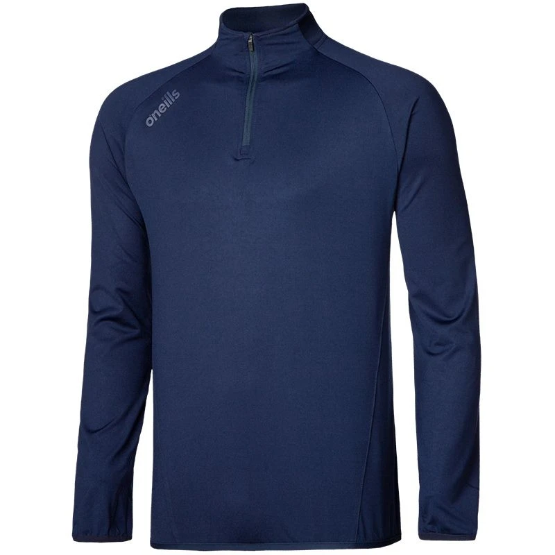Men's Foyle Brushed Half Zip Marine 1 Men's Foyle Brushed Half Zip Marine