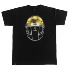 Guinness Men's Notre Dame Helmet T-Shirt Black