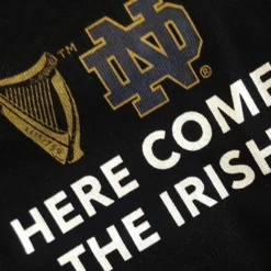 Guinness Men's Notre Dame Helmet T-Shirt Black -Canterbury Shop gnd1000 5