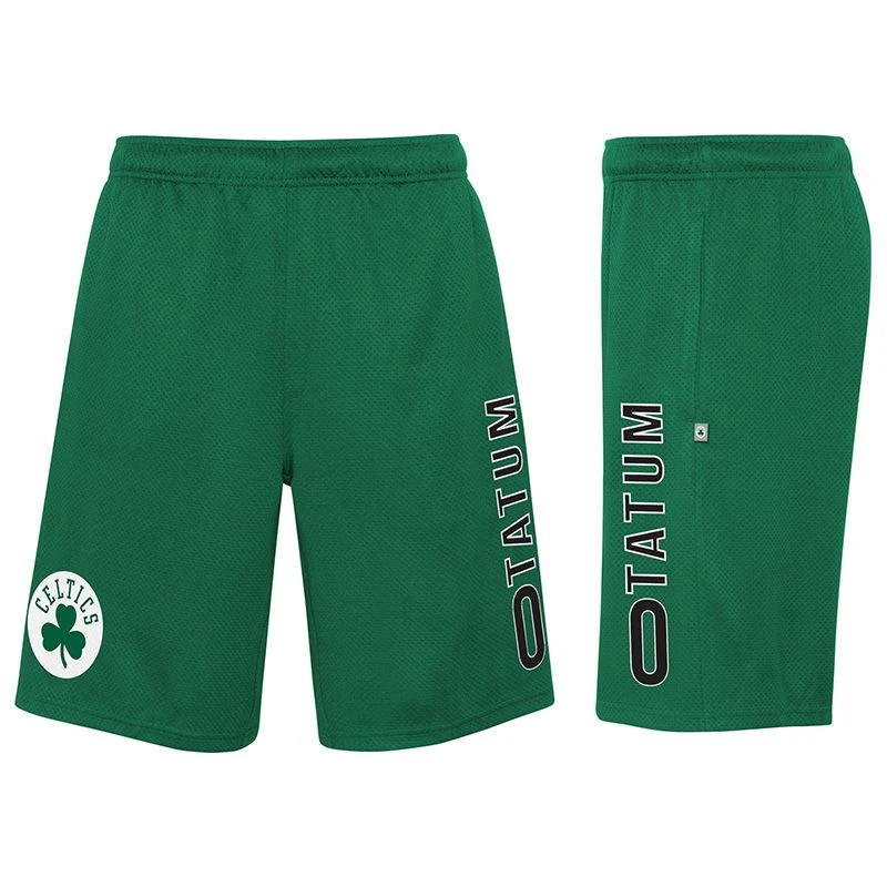 Men's Boston Celtics Jump Ball Short Green 4 Men's Boston Celtics Jump Ball Short Green - Image 4