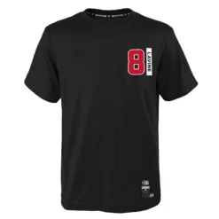 Men's Chicago Bulls Lavine T-Shirt Black / White / Red