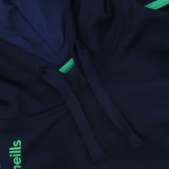 Men's Loxton Hooded Top Marine / Green -Canterbury Shop loxton 011 flc hoodie 2s mar emer 8