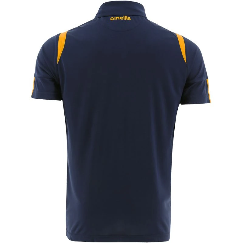 Men's Loxton Polo Shirt Marine / Amber 2 Men's Loxton Polo Shirt Marine / Amber - Image 2
