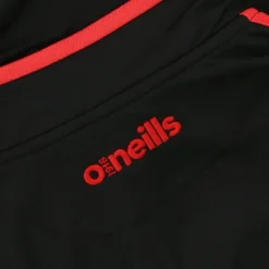 Men's Loxton Brushed Half Zip Top Black / Red -Canterbury Shop loxton 122 hz brush top blk red 3