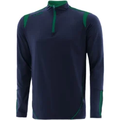 Men's Loxton Brushed Half Zip Top Marine / Bottle
