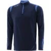 Men's Loxton Brushed Half Zip Top Marine / Sky