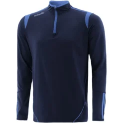 Men's Loxton Brushed Half Zip Top Marine / Sky