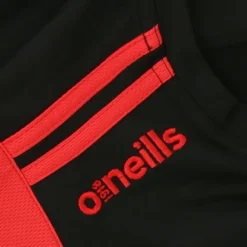 Men's Loxton Brushed Crew Neck Top Black / Red -Canterbury Shop loxton 183 brushed crew neck blk red 2s 4