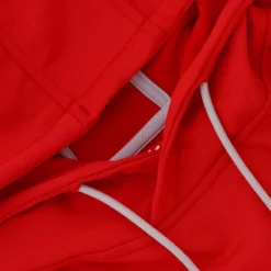 Men's Nathan Technical Fleece Overhead Hoodie Red / Silver -Canterbury Shop nath 012 0 gen rdsvxx adlt p3