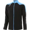 Men's Nevada Hybrid Full Zip Top Black / Sky / White