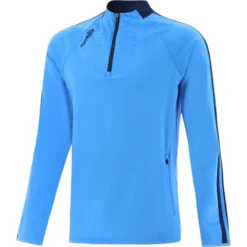 Men's Ohio Brushed Half Zip Top Sky / Marine