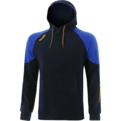 Men's Oslo Fleece Pullover Hoodie Marine / Royal / Amber