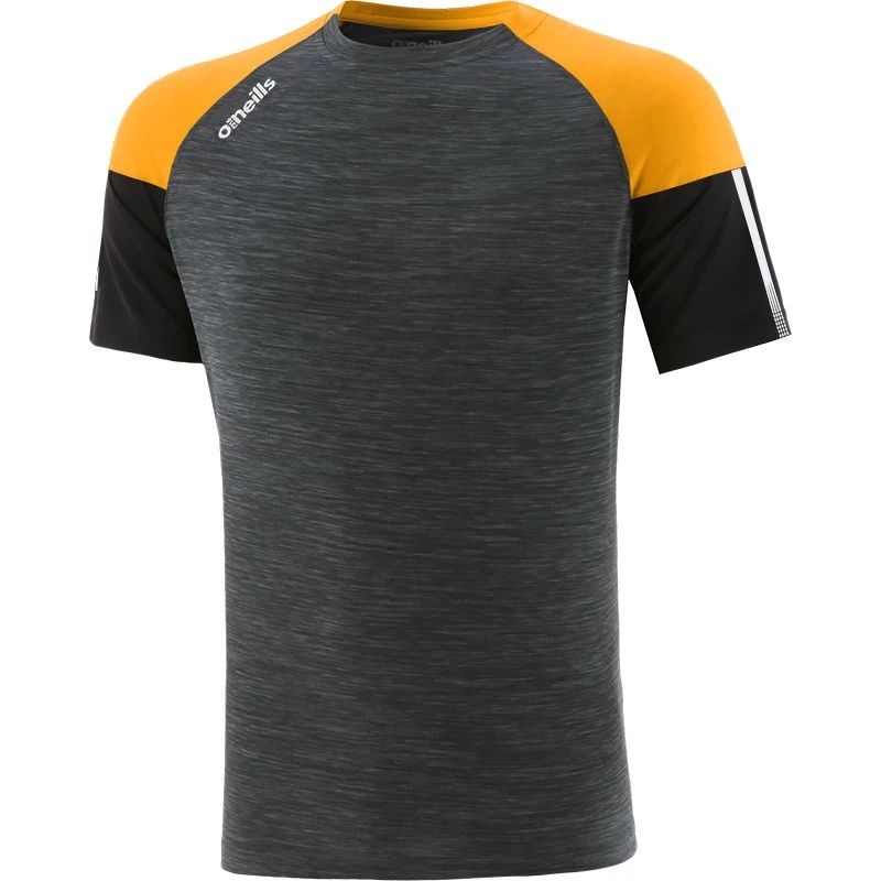 Men's Oslo T-Shirt Black / Amber / White 1 Men's Oslo T-Shirt Black / Amber / White